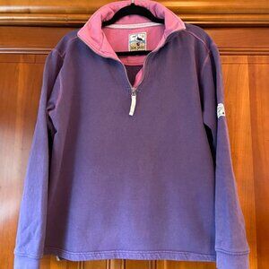 Lazy Jacks purple /lilac zip up sweat shirt